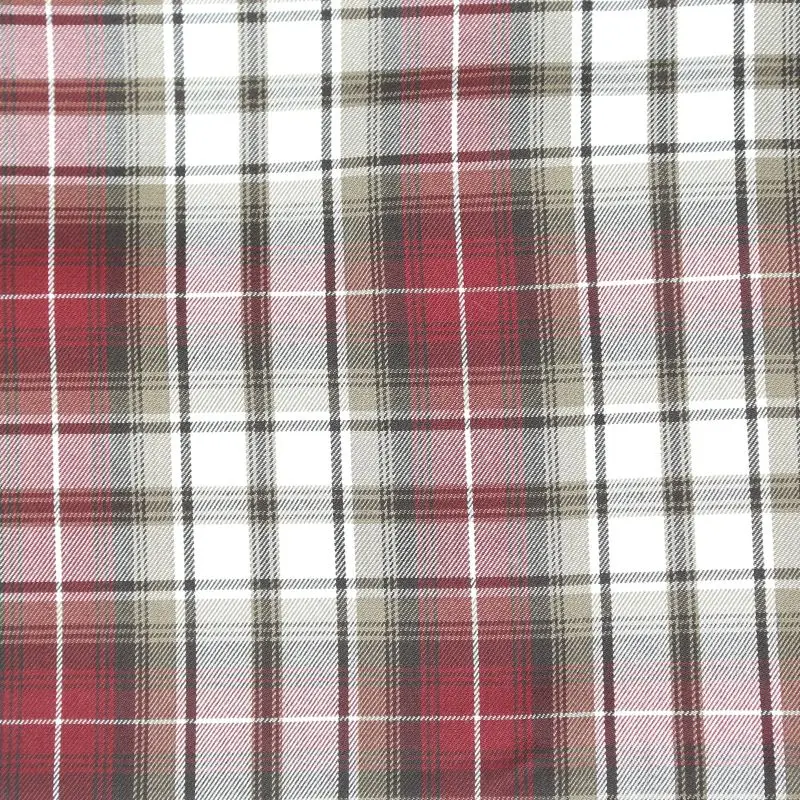 Dansico Textile Customized Woven Yarn Dyed 65 T 35 R TR Work School Uniform Check Fabric