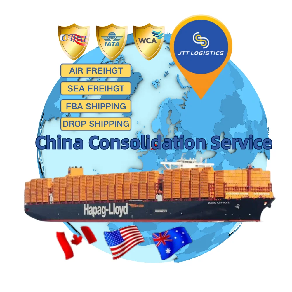 Shenzhen Forwarder Sea Freight Agent LCL Trucking To Canada US DDP Logistics Service Provider To Australia FBA Shipping Service