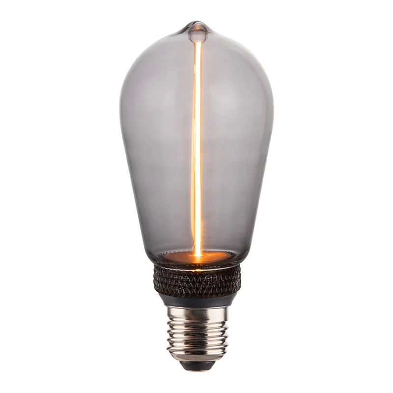 New Product One Series 220v 120v 3.5w House Decor Lights E27 St64 Unique Light Bulbs Dimmable Led Filament Bulb