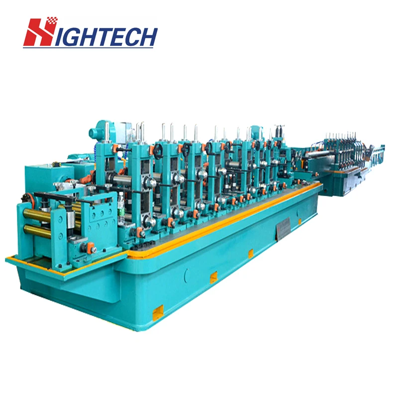Automated ERW Carbon Steel Pipe and Tube Straight Seam Welded Tube Mill Machine
