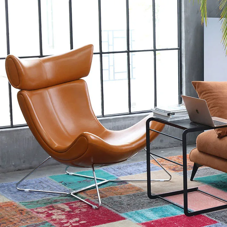 2023 Luxury Single Seat Living Room Sofa Accent Chair Velvet Swivel Lounge Chair With Footstool