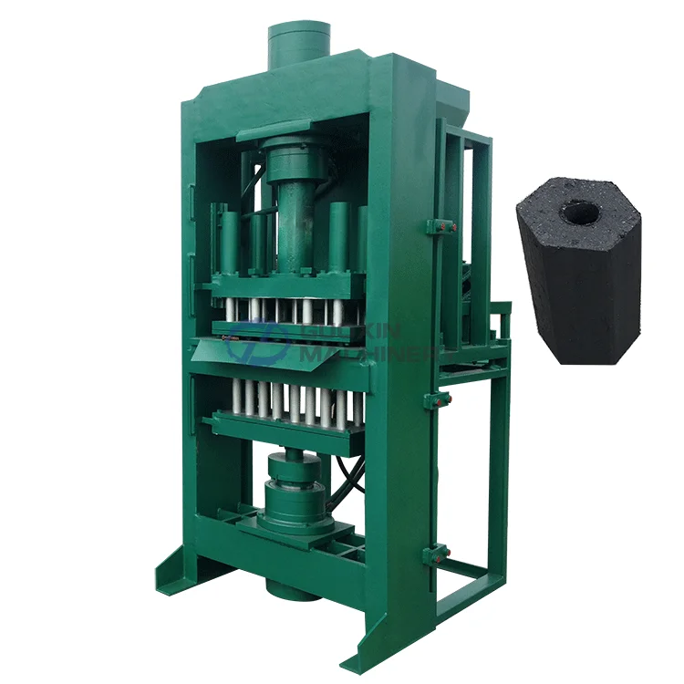Shisha coconut shell barbeque charcoal briquettes machine for sales