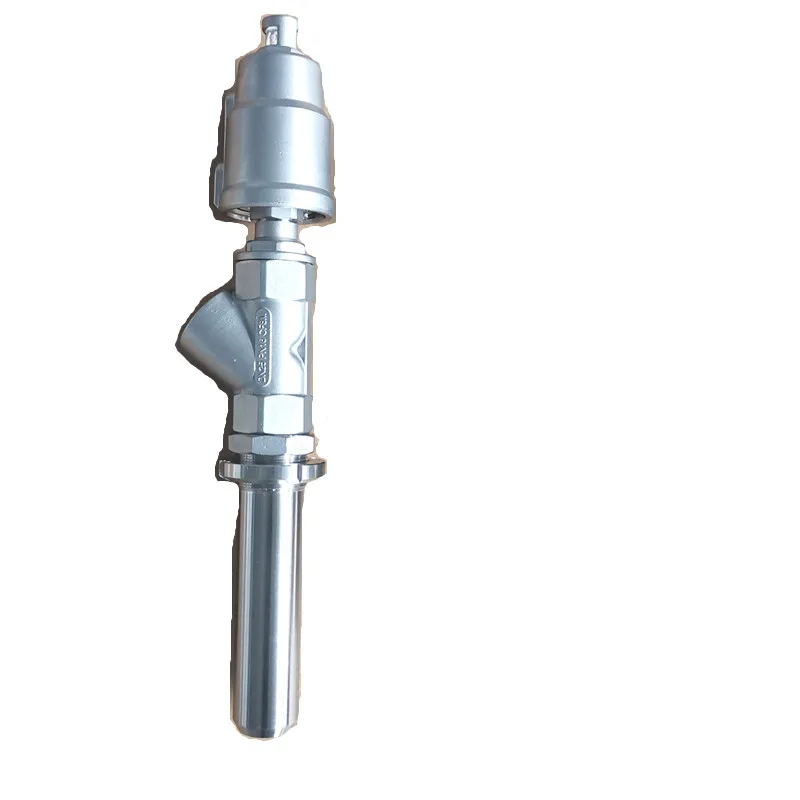 1 Inch Pneumatic Filling Valve with Large Barrel Straight Flow Water Oil Straight Angle Structure for General Application