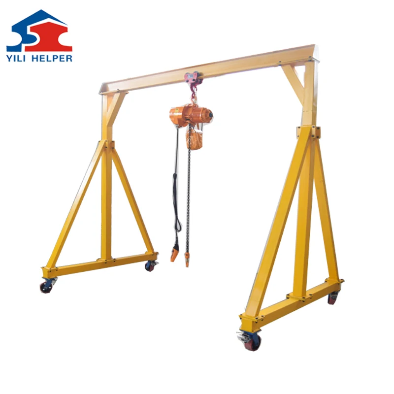 Worehouse Easy Operate Mini Gantry Crane 1ton 2ton 3 Ton