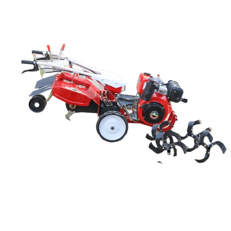 
farming gasoline bade garden wheel tiller cultivator machine 