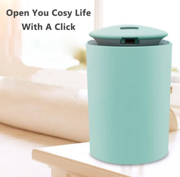 2021 Ultrasonic Mini Air Humidifier 260ml Essential Oil Diffuser for Home Car USB Fogger Mist With LED Night
