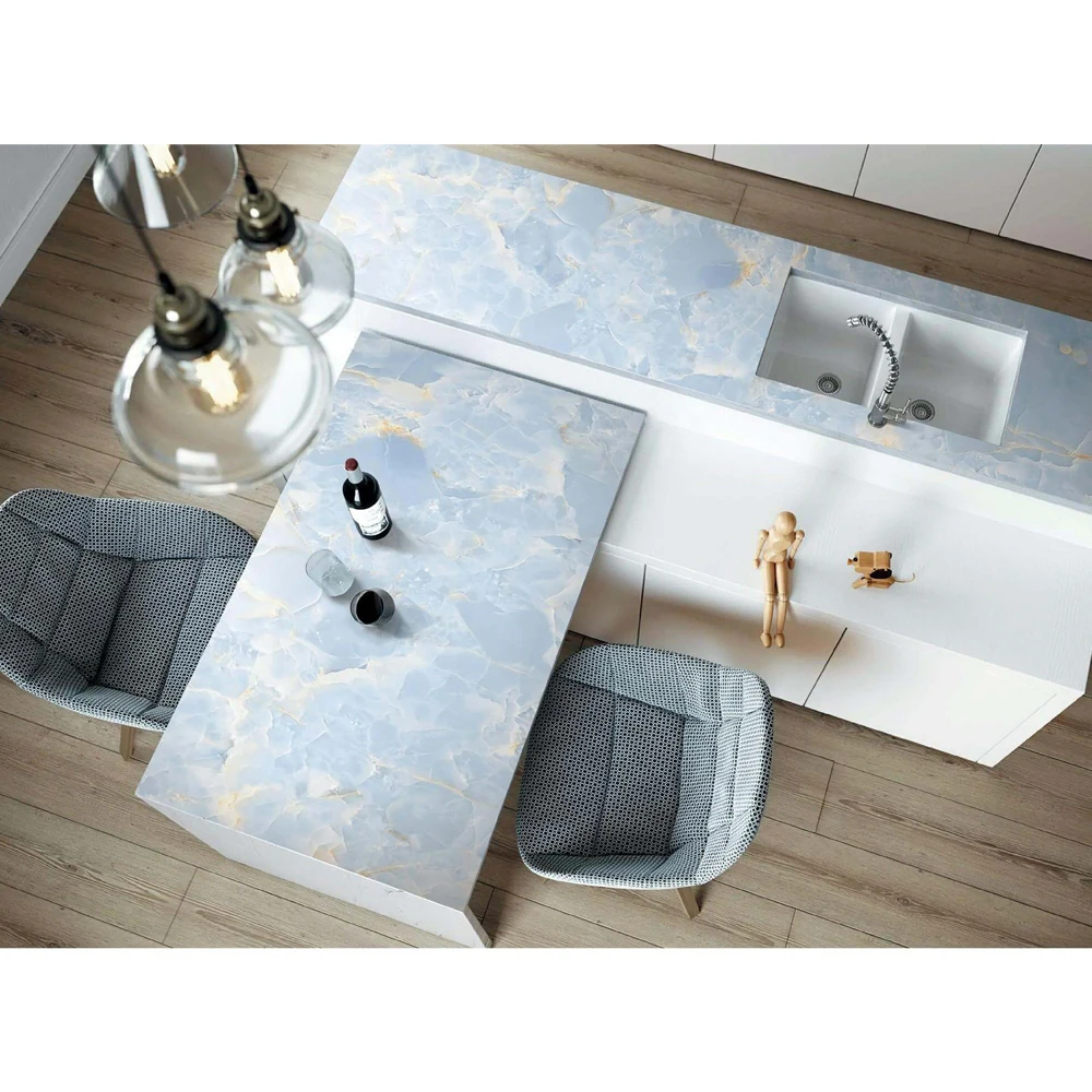 3200*1600*12Mm  Format Big Size Slab High Glossy Top Manufacturer Sintered Stone dining table