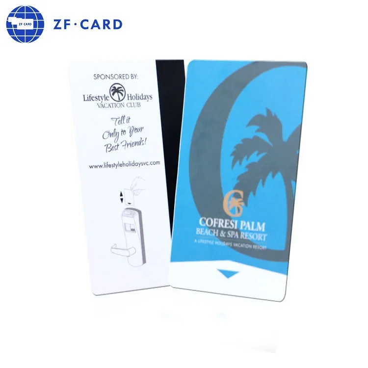 Pantone Color Printing CR80 Size Encoding Number on Track1/2/3  Hico Magnetic Stripe Card