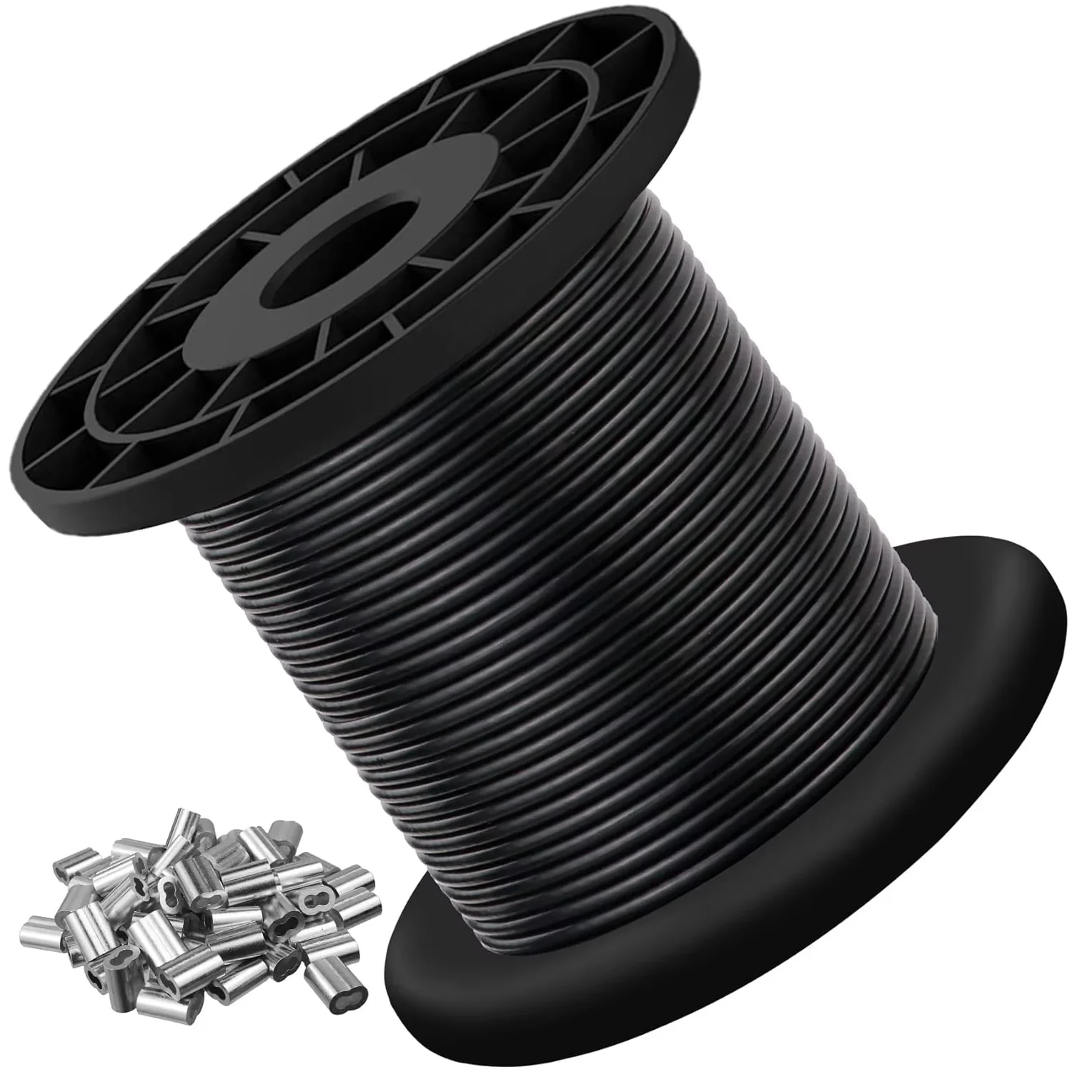 PVC Coated Steel Wire Rope - 7x7, 7x19, 1x7, 1x19 Plastic Coated Wire Rope for Industrial Use