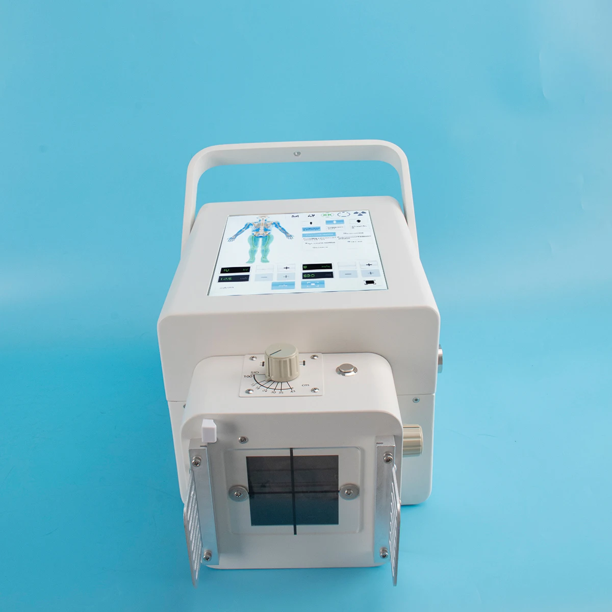 5.6KW Portable High Frequency X-Ray Machine System with Screen for Hospitals, Medical Imaging and Diagnostic Use