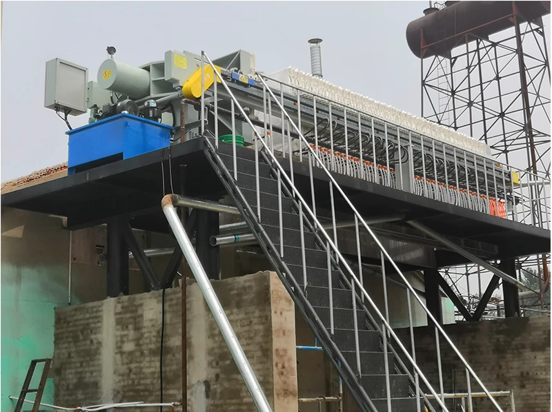 Automatic Membrane Filter Press Equipment Filtration Pressure Automatic Membrane Filter Press
