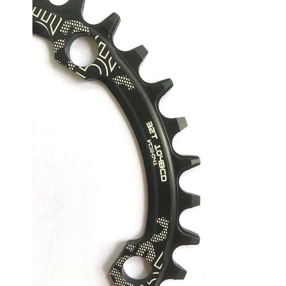 Deckas Oval Chainring Bike Bicycle 32T Ultralight Chainwheel 104 Bcd Chainwheel 104BCD Chain Ring MTB Mountain 104bcd