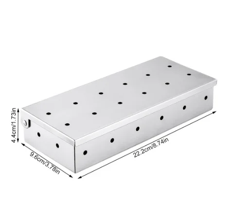 High Quality Stainless Steel Cold Smoke Generator Smoker Box Hot or Cold Smoking on Any BBQ Grill and Smoker