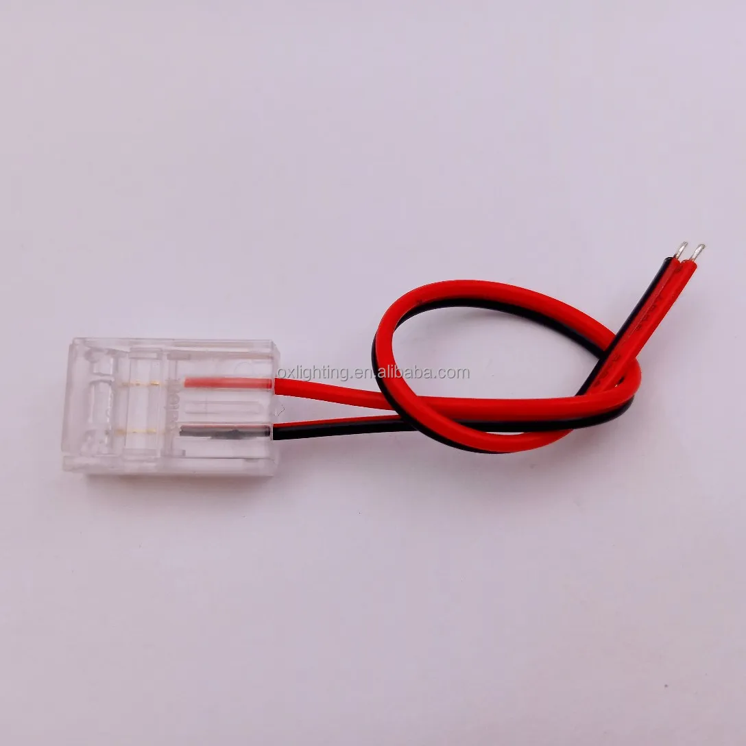 RGB Rgbw Cob Led Connector Adjustable Cct Cob Strip Connector Welding-free 5 Pin Connectors For Cob Led Strip