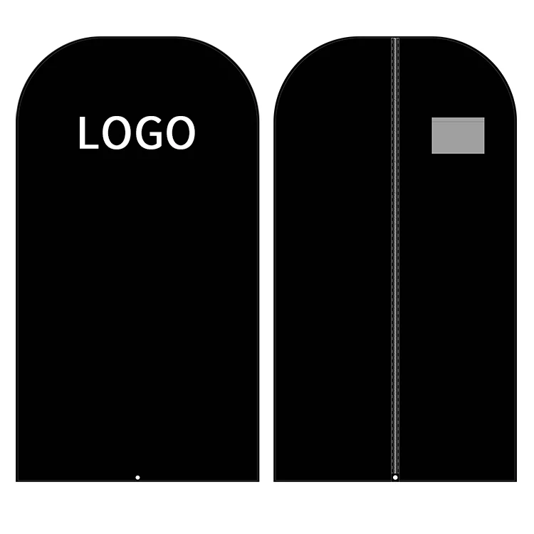 wholesale  Business Hotel Suit Cover Travel Beautiful Compostable ECO friendly Garment Bags Suit Dust Cover