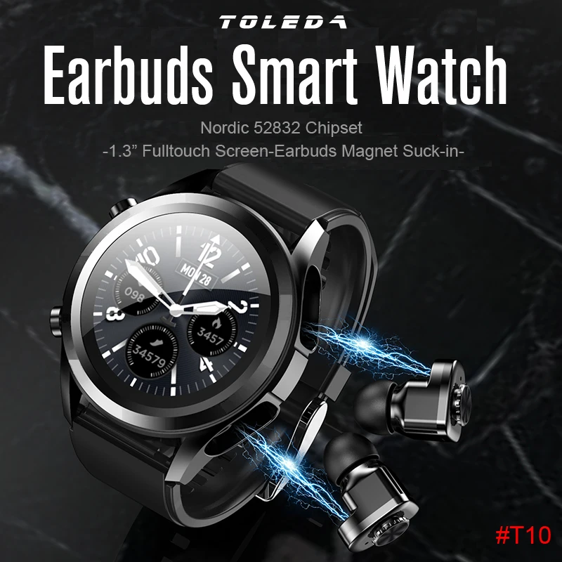 L148 наушники Smartwatch шум pro 3 2 в 1 n8 t10 s201 два одном Смарт-часы с
