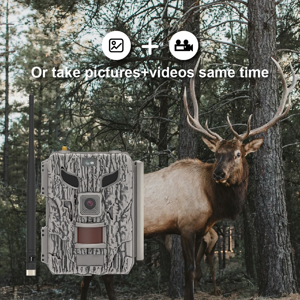 L-SHINE Camera For Hunting 720P Motion Wildlife Outdoor Security Wireless Infrared Digital Game Night Vision Hunting Camera