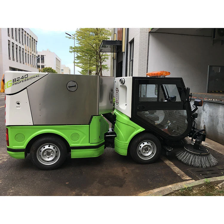 Customized Multifunctional Electric Road Sweeper Street Road Sweeper Machine Four Wheel Road Sweeper