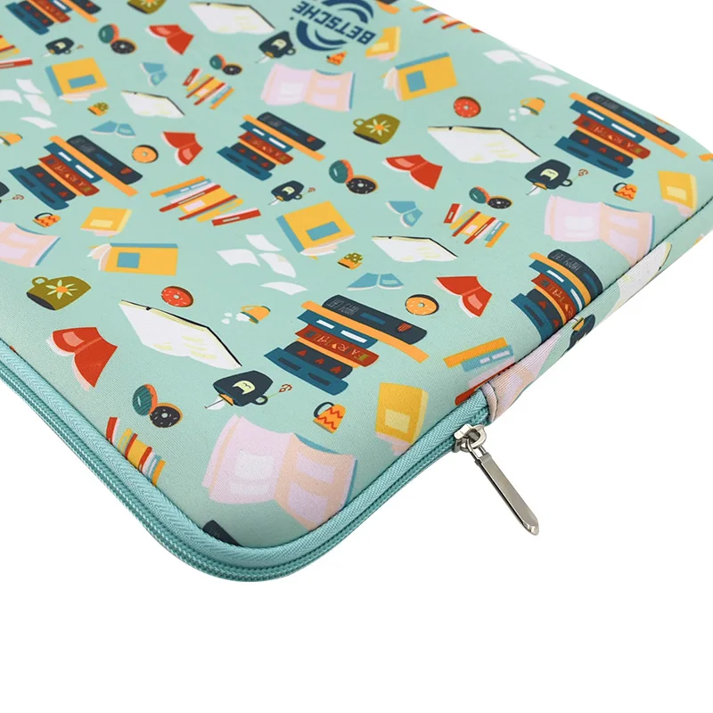 Laptop Sleeve Durable Computer Carrying Bag Protective Case Briefcase Handbag with Front Pocket Slim Cover