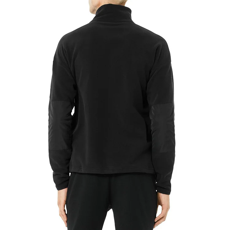 Shop Half Zip Sherpa Fleece Men Zipper Side Pocket Hoodie Ripstop Pockets Custom Sweatshirt With Side Zipper