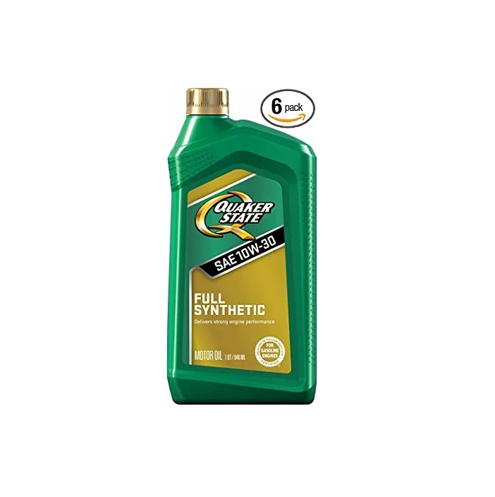 Premium Quality Quaker State Full Synthetic 10W 30 Motor Oil 6 Pack 1 Quart at Wholesale Price From United State