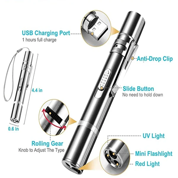 2022 Cat Pointer Toy, Adjustable Patterns Pet Laser toys