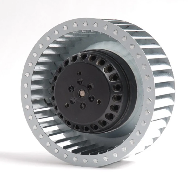 Aluminum impelle  EC DC forward inline centrifugal fan impeller blower fan wheel