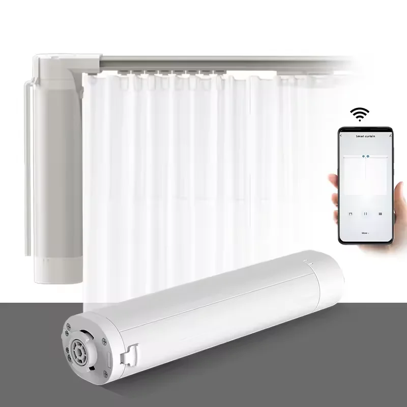 1.2 to 6.2M Tuya Smart Home Window Opener Wifi Zigbee Automatic Electric Motorized Curtain Motor For Automation System