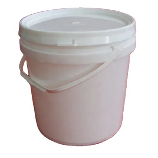 Белое пластиковое ведро с крышкой, 5 галлонов, оптом
