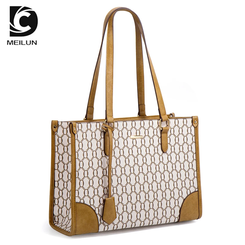 Women Trendy Shoulder Tote Hand Bags 3 Piece Set Custom pu Leather Purses And Handbags