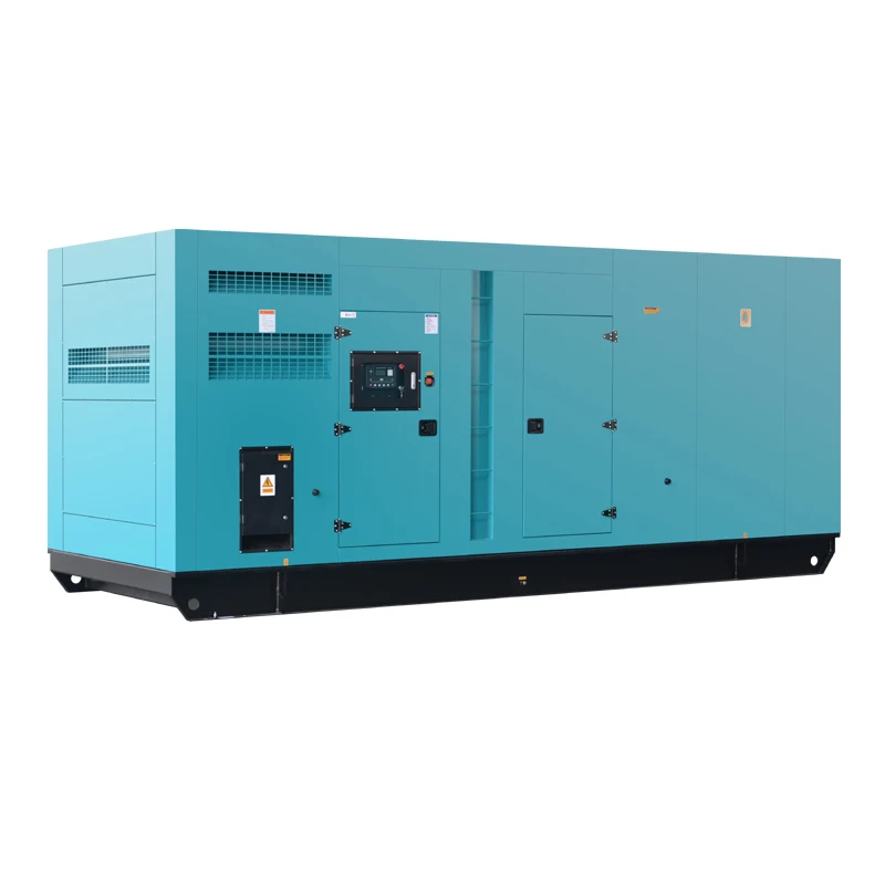 500kw diesel silent electric generator set 625kva power station for factory backup use