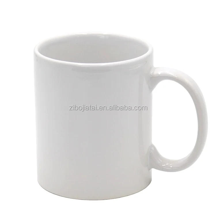 Good Price 11oz 330ml White Sublimation Coating Stoneware Ceramic Coffee Mug For Free Gifts