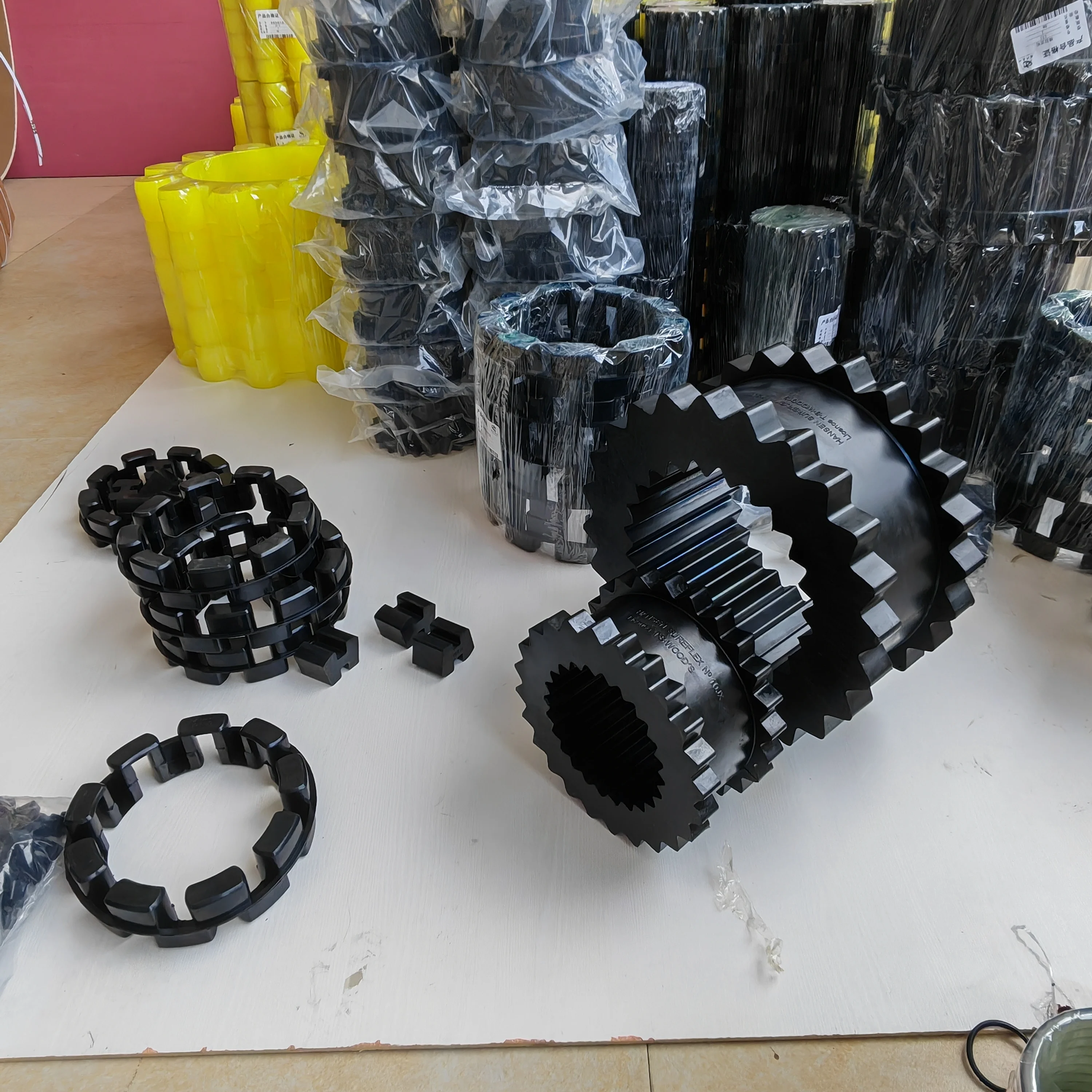 J-type Rubber Gear Cushion Elastomer Coupling 9J/10J/11J/12J/13J