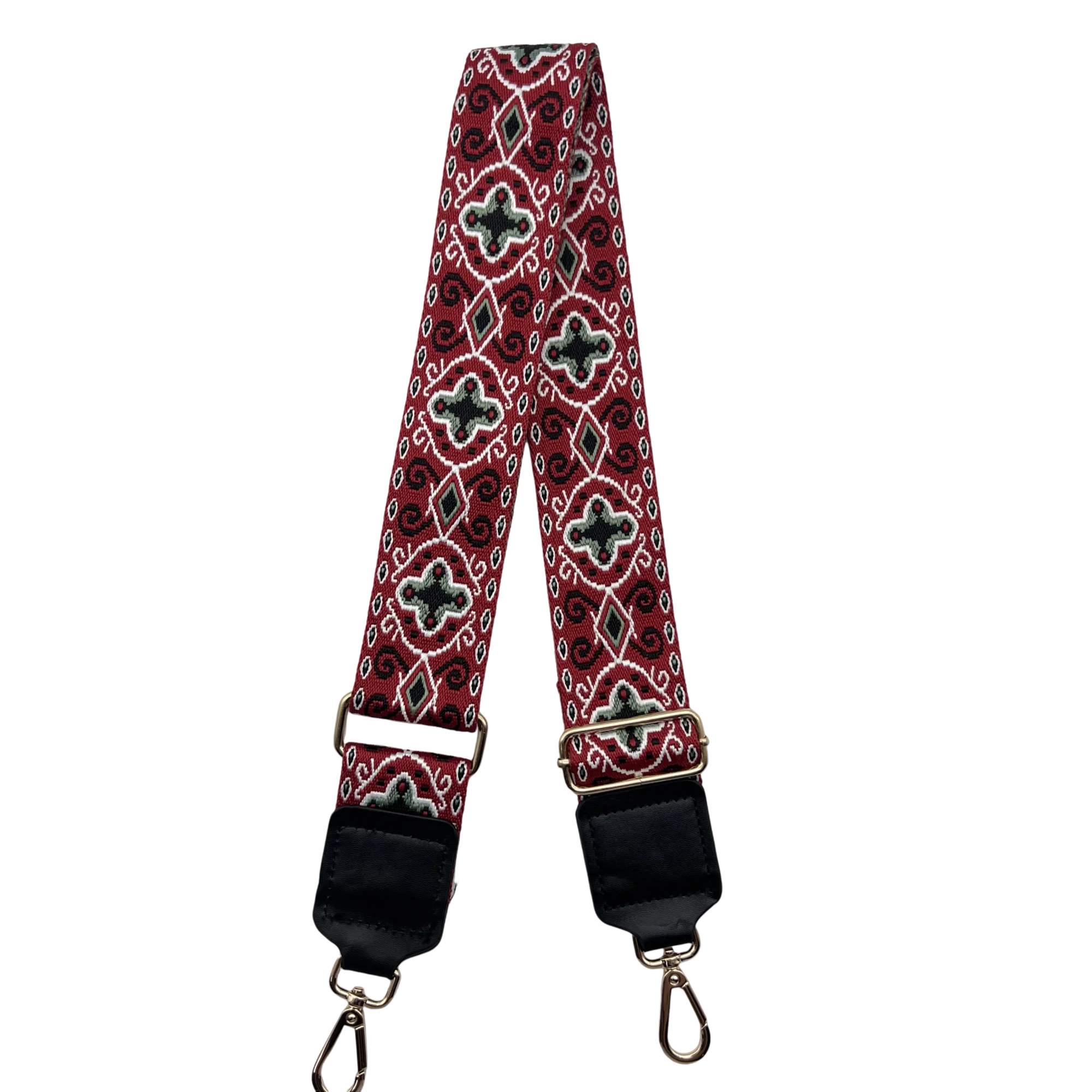 New Jacquard Ribbon Pattern Shoulder Strap Replaceable Wide Handbag Strap Accessories Adjustable Shoulder Strap