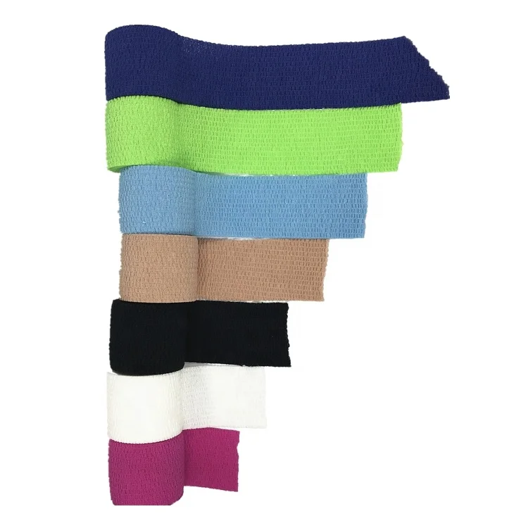 Сделано в Китае, Одобрено CE, хлопковая эластичная клейкая лента EAB, спортивная лента