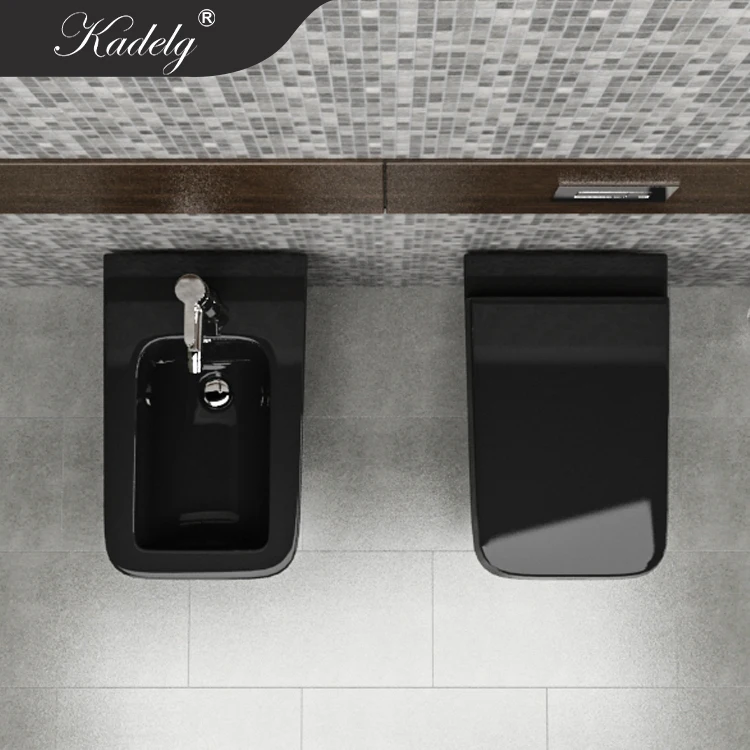 Sanitary Ware Black Color Bathroom Bidet WC