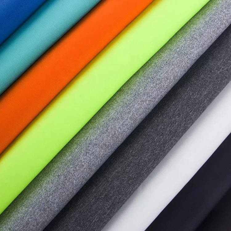 Готовая к отправке 95% полиэфирная 5% спандекс Южная Корея шелковая ткань для здоровья школьной формы