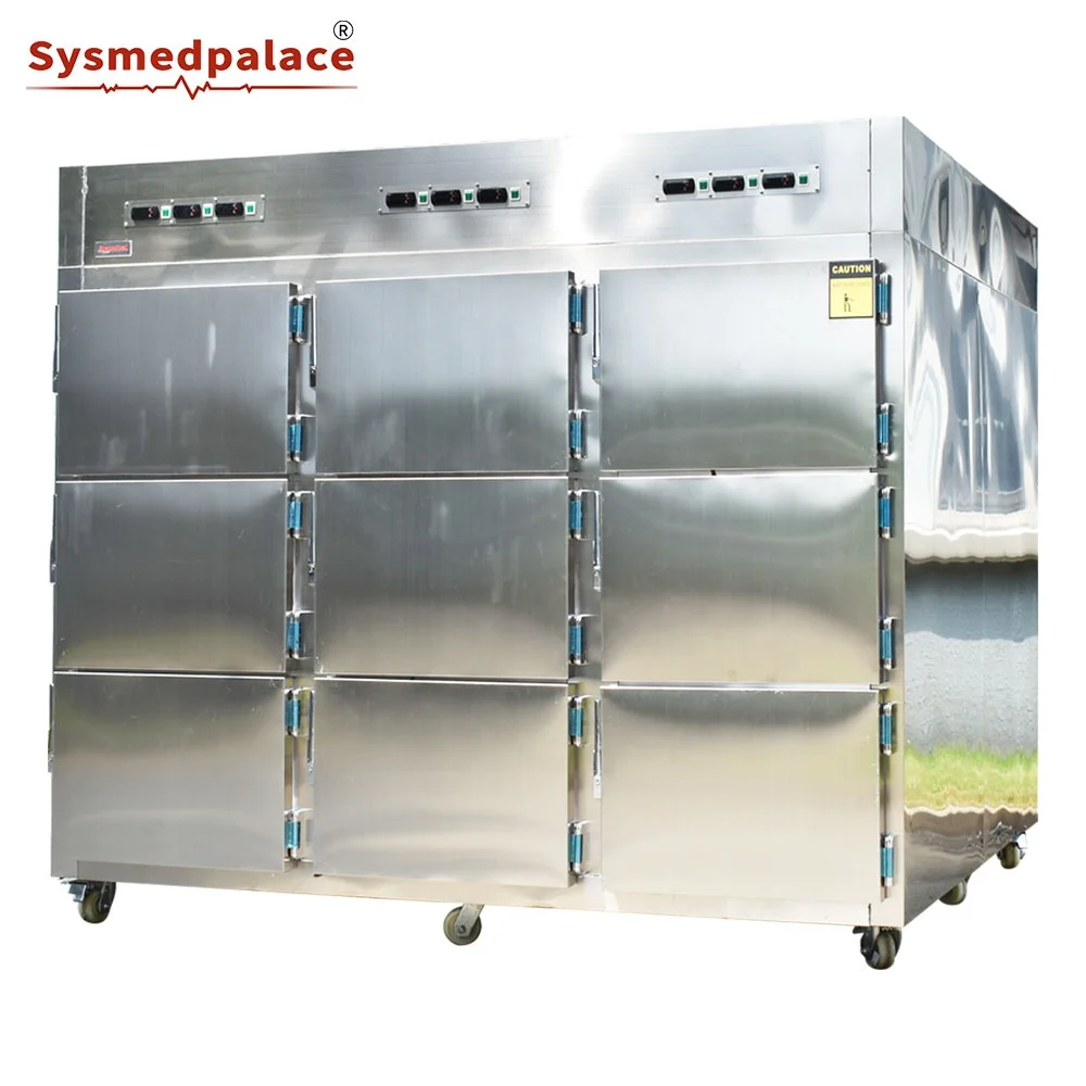 Freezerpalace Professional 9 кроваток морг морозильник для трупа больницы б/у