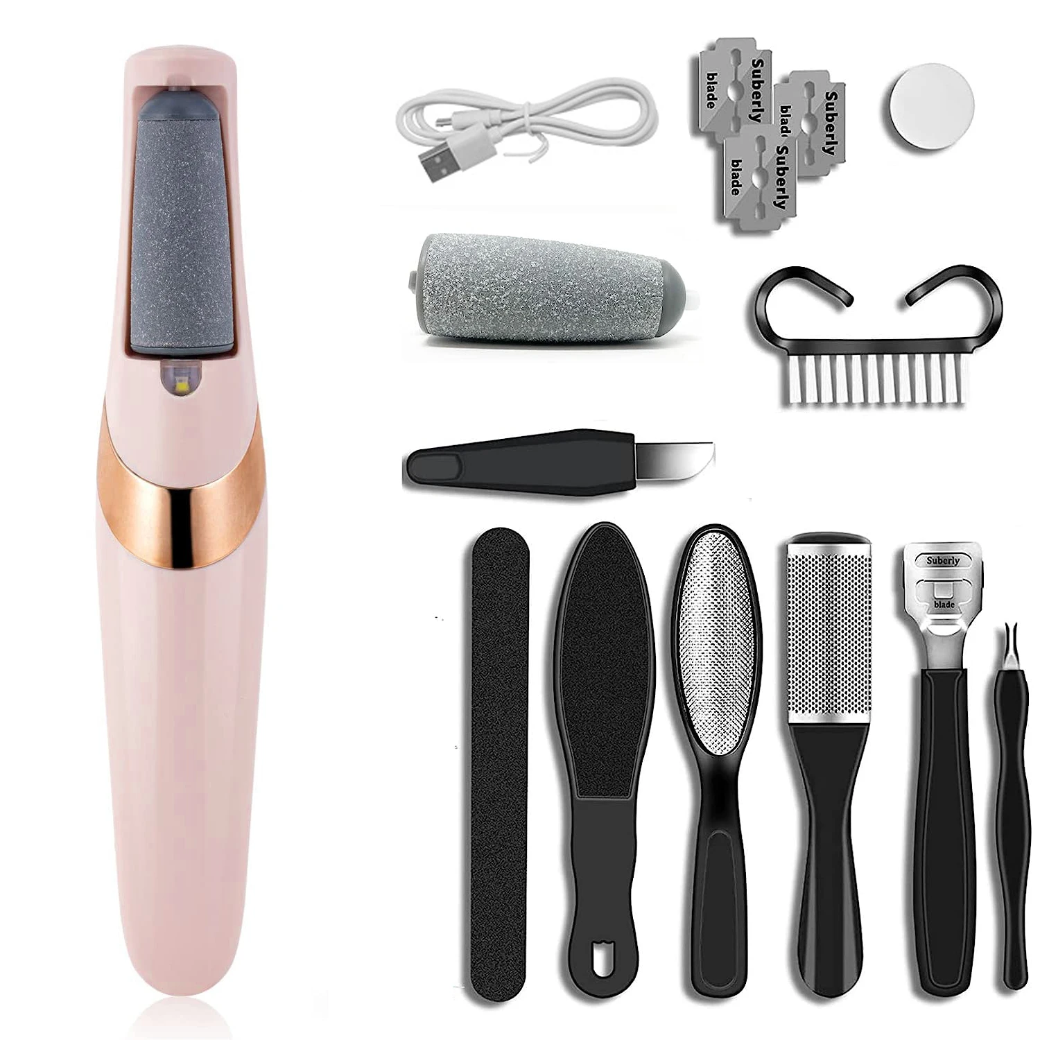 Electric Foot File Scraper Callus Remover Feet Matte Pedicure Tools Foot Rasp Removal Dead Skin Remover Foot Care Tool