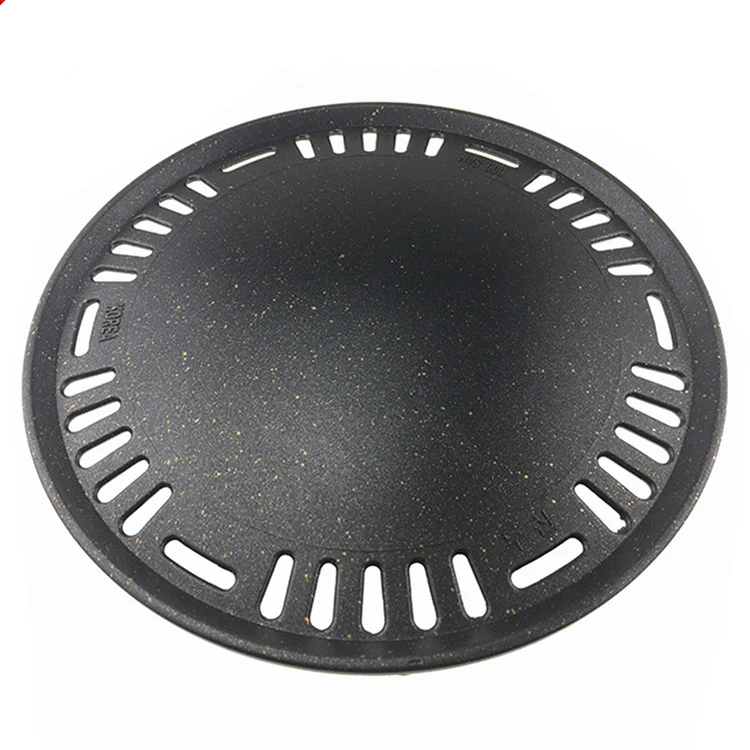 
New Arrival Cast Iron Korean Bbq Plate Pan 