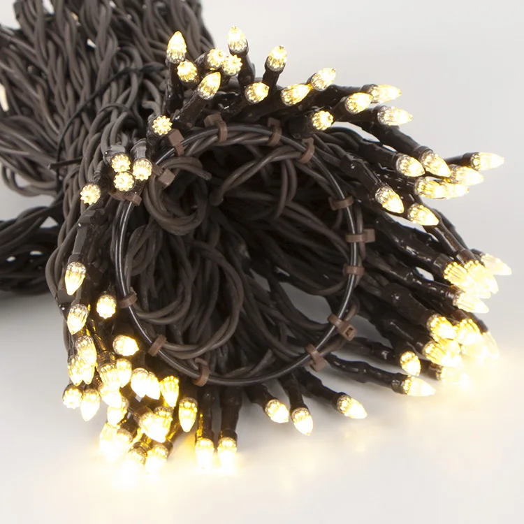 150 Mini LED Lights Outdoor Decorative Lights for Patio Table Umbrella