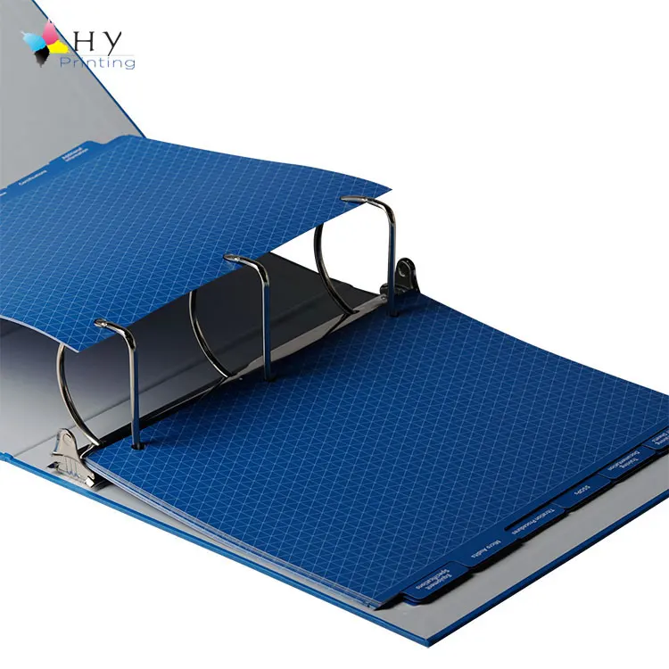 Custom Heavy Duty document organizer 3 D Ring Binder file folder