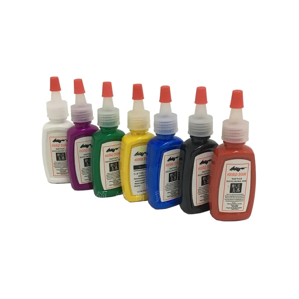 Wholesale 30ml standard colors Tattoo Ink Permanent Tattoo Ink for beauty