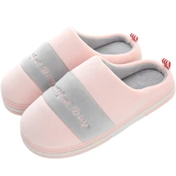 Wholesale non slip indoor mens cotton winter warm slippers for men
