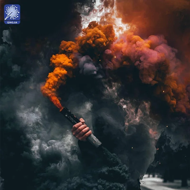 Wedding color smoke grenades fireworks for sale