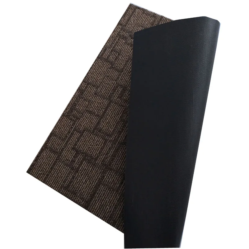 China factory polypropylene carpet floor office tiles carpets and rugs for sale  50x50cm
