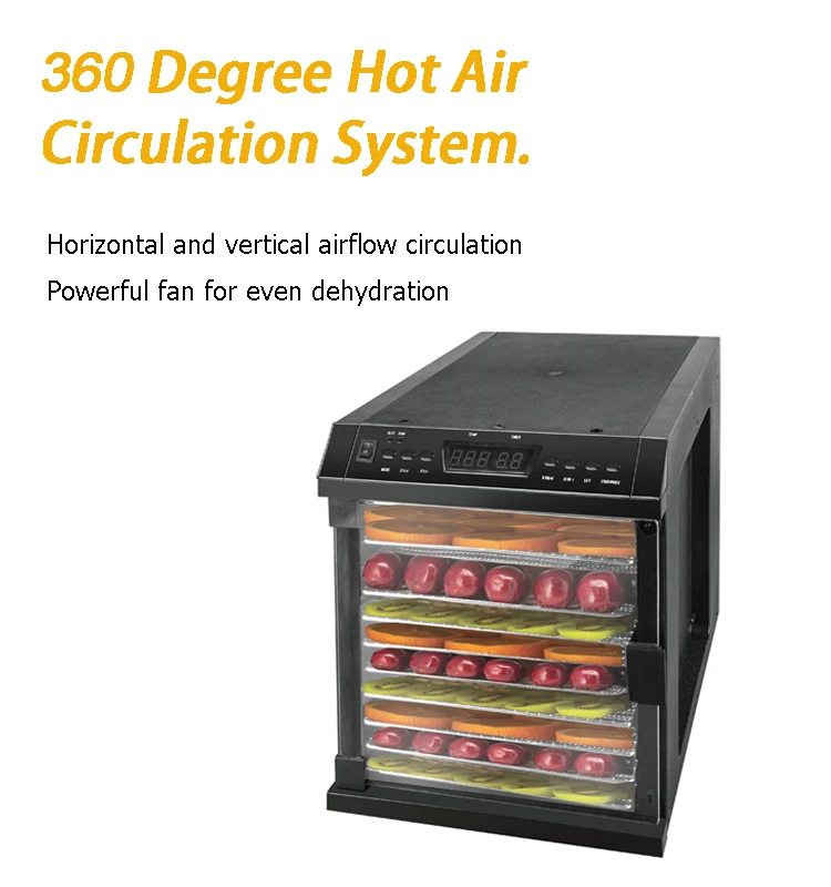 Popular Cookie Baking Dry Machine Food Fruit Dehydrator