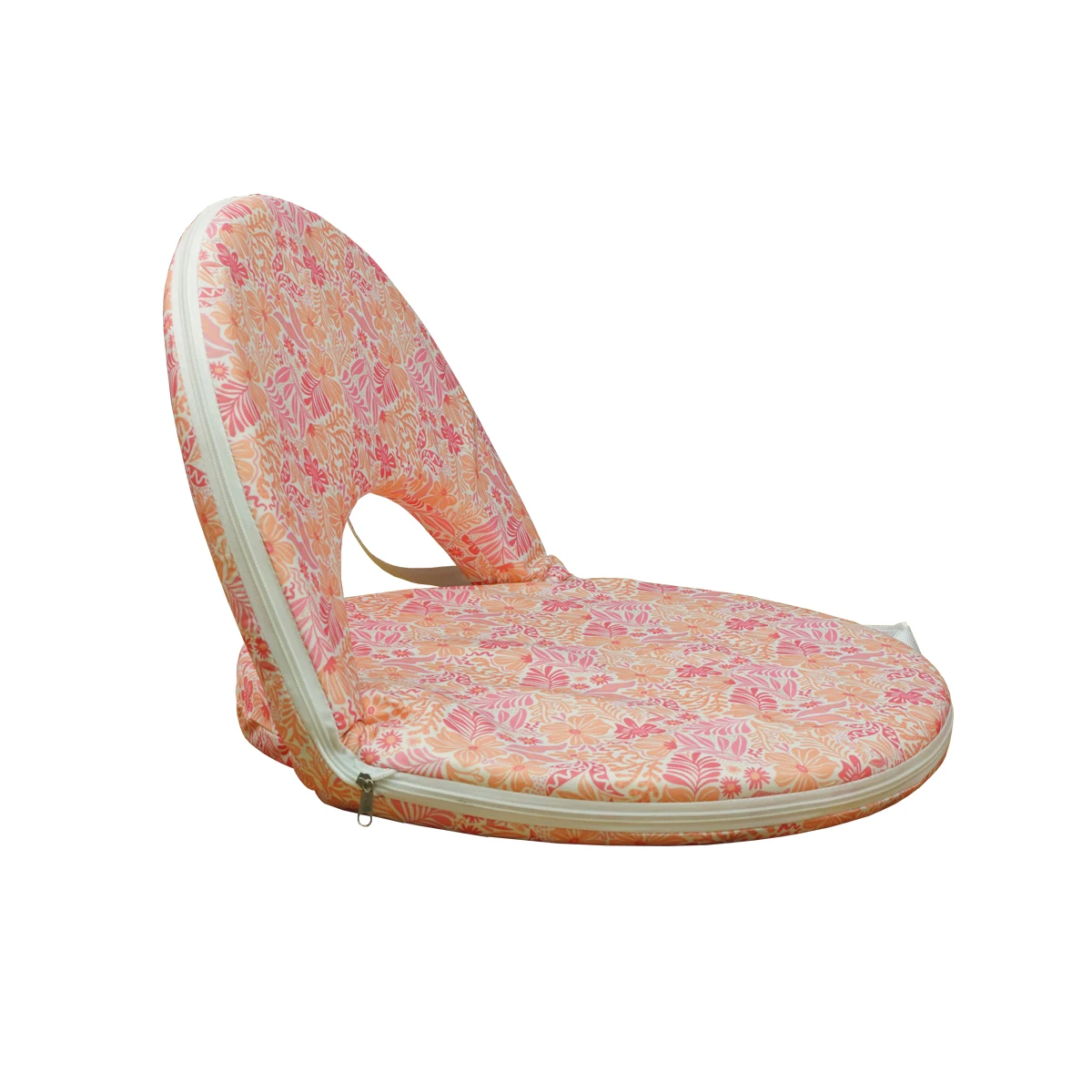 Wholesale armless portable recreation stadium recliner folding positions bleachers seating outdoor oxford beach chair with strap