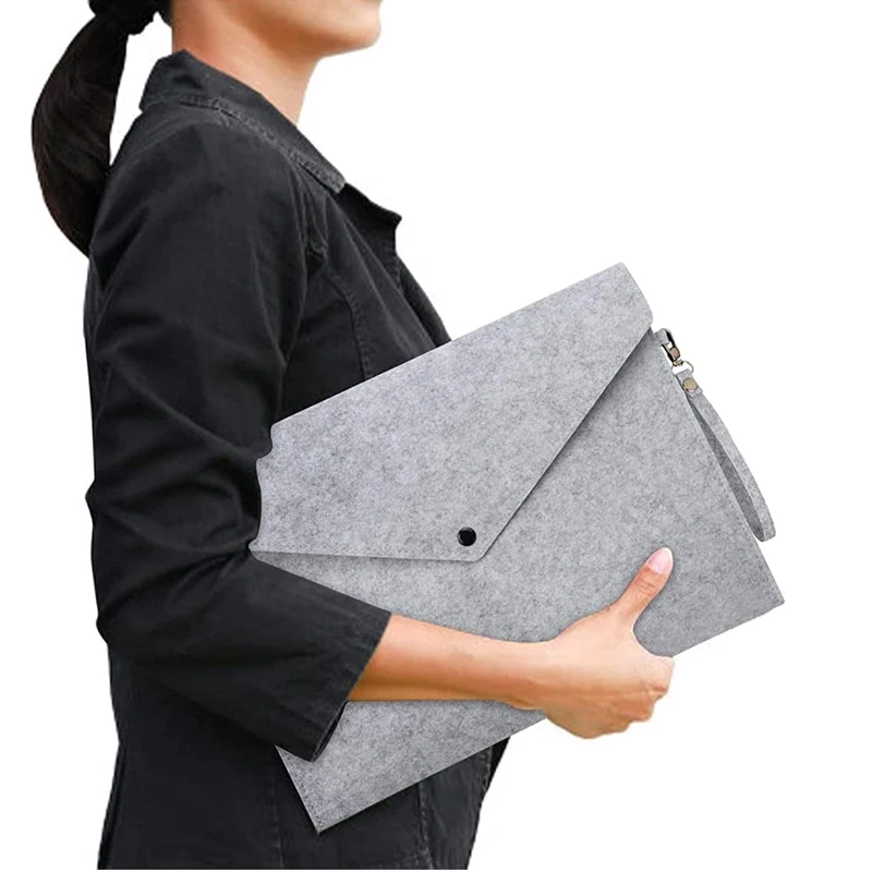 2021 Экологичная синяя войлочная папка для документов на заказ, папка для документов из войлока, большая папка для документов из войлока А4