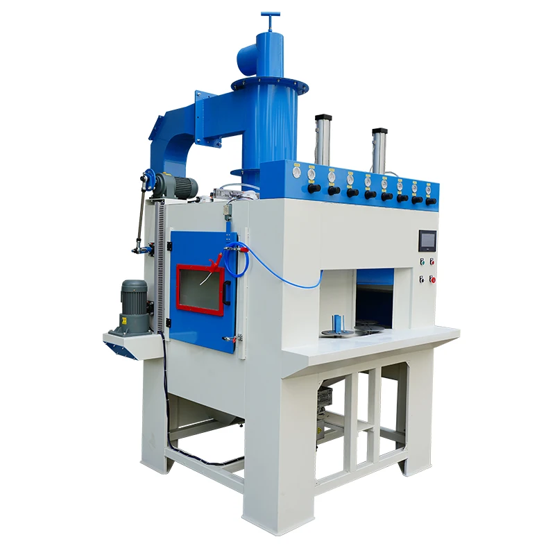 Turntable Type Automatic Sand Blasting Machine for Glass Bottle